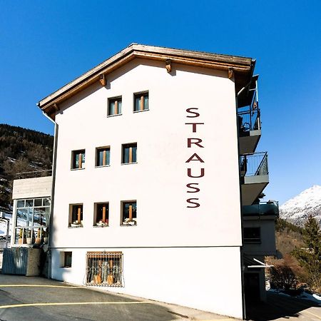 Kulinarik & Geniesser Hotel Strauss Fiesch Exterior foto